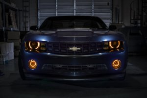 Chevrolet Camaro Fog Light Halo Kit - ORACLE Lighting - LED - Amber - `10-`13 Chevrolet Camaro Fog Light Halo Kit - ORACLE Lighting - LED - Amber - `10-`13